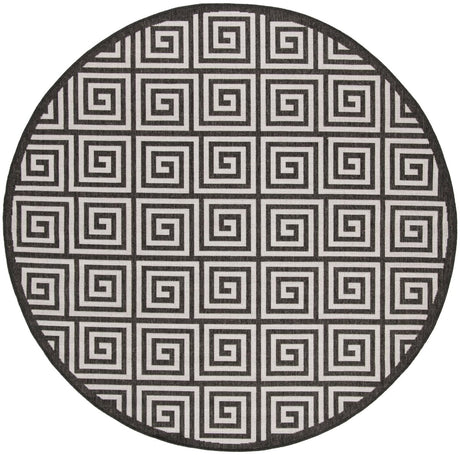 Safavieh Beach House Bhs129A Light Grey/Charcoal Rug.