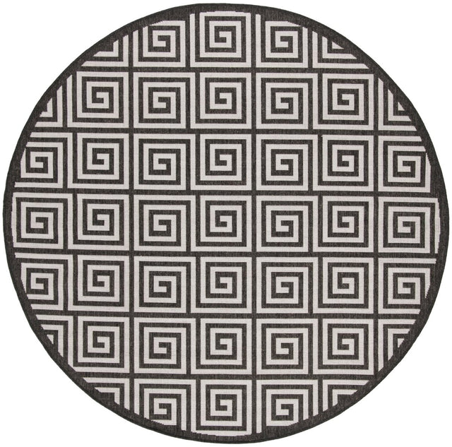 Safavieh Beach House Bhs129A Light Grey/Charcoal Rug.