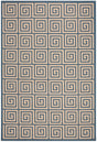 Safavieh Beach House Bhs129N Cream/Blue Rugs.