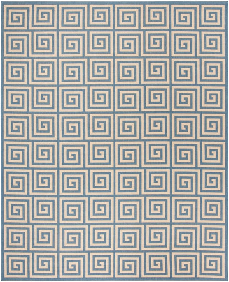 Safavieh Beach House Bhs129N Cream/Blue Rugs.