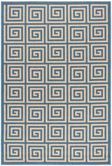 Safavieh Beach House Bhs129N Cream/Blue Rugs.