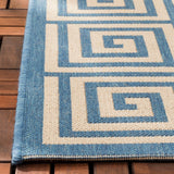 Safavieh Beach House Bhs129N Cream/Blue Rugs.