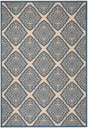 Safavieh Beach House Bhs132N Cream/Blue Rugs.
