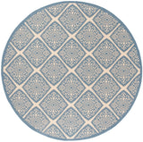 Safavieh Beach House Bhs132N Cream/Blue Rugs.