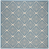 Safavieh Beach House Bhs132N Cream/Blue Rugs.
