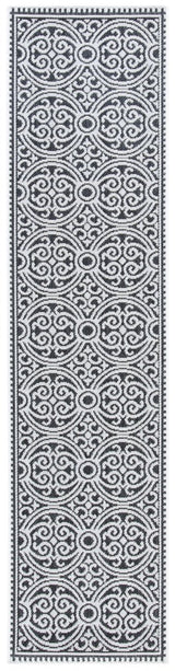Safavieh Beach House Bhs134A Light Grey/Charcoal Rug.