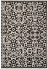 Safavieh Beach House Bhs134A Light Grey/Charcoal Rug.