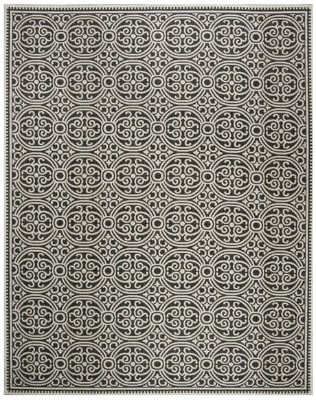 Safavieh Beach House Bhs134A Light Grey/Charcoal Rug.