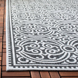 Safavieh Beach House Bhs134A Light Grey/Charcoal Rug.