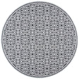 Safavieh Beach House Bhs134A Light Grey/Charcoal Rug.