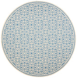 Safavieh Beach House Bhs134N Cream/Blue Rugs.