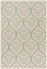 Safavieh Beach House Bhs135K Aqua/Cream Rugs.