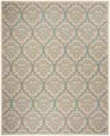 Safavieh Beach House Bhs135K Aqua/Cream Rugs.