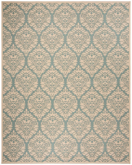 Safavieh Beach House Bhs135K Aqua/Cream Rugs.