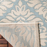 Safavieh Beach House Bhs135K Aqua/Cream Rugs.