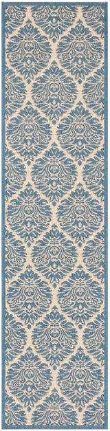 Safavieh Beach House Bhs135N Cream/Blue Rugs.