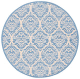 Safavieh Beach House Bhs135N Cream/Blue Rugs.