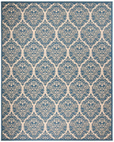 Safavieh Beach House Bhs135N Cream/Blue Rugs.