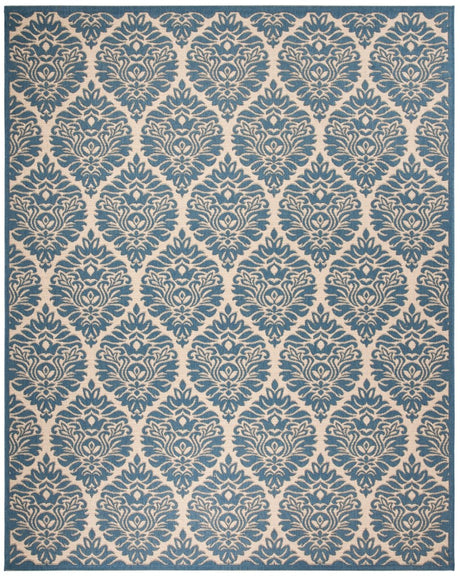 Safavieh Beach House Bhs135N Cream/Blue Rugs.