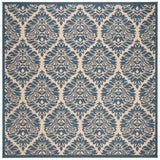 Safavieh Beach House Bhs135N Cream/Blue Rugs.