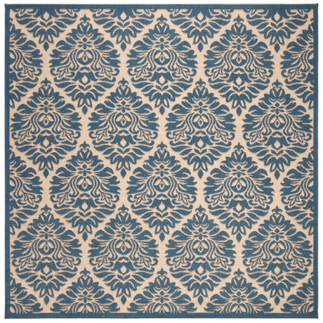 Safavieh Beach House Bhs135N Cream/Blue Rugs.