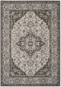 Safavieh Beach House Bhs137A Light Grey/Charcoal Rug.