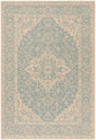 Safavieh Beach House Bhs137K Aqua/Cream Rugs.