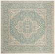 Safavieh Beach House Bhs137K Aqua/Cream Rugs.
