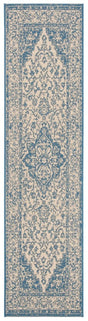 Safavieh Beach House Bhs137N Cream/Blue Rugs.