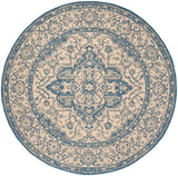 Safavieh Beach House Bhs137N Cream/Blue Rugs.
