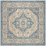 Safavieh Beach House Bhs137N Cream/Blue Rugs.