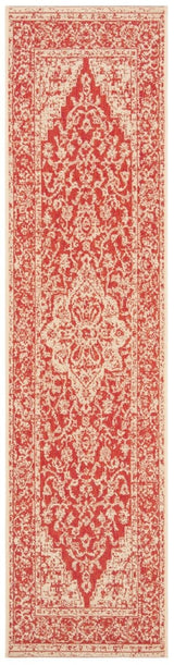 Safavieh Beach House Bhs137Q Red/Creme Rugs.