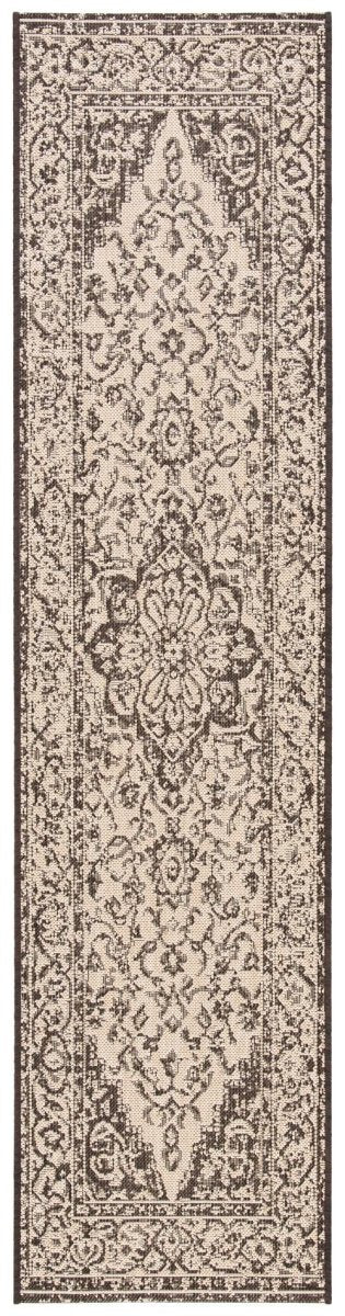 Safavieh Beach House Bhs137U Creme/Brown Rugs.