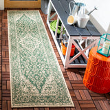 Safavieh Beach House Bhs137Y Green/Creme Rugs.
