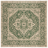 Safavieh Beach House Bhs137Y Green/Creme Rugs.