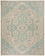 Safavieh Beach House Bhs138K Aqua/Cream Rugs.