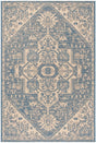 Safavieh Beach House Bhs138N Cream/Blue Rugs.