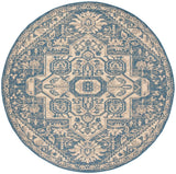 Safavieh Beach House Bhs138N Cream/Blue Rugs.