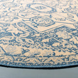 Safavieh Beach House Bhs138N Cream/Blue Rugs.