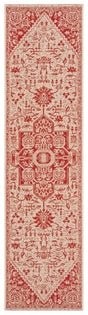 Safavieh Beach House Bhs138Q Red/Creme Rugs.