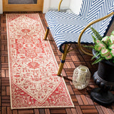 Safavieh Beach House Bhs138Q Red/Creme Rugs.