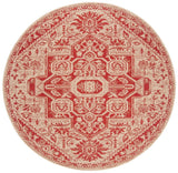Safavieh Beach House Bhs138Q Red/Creme Rugs.