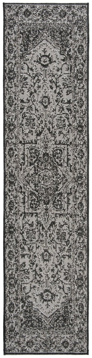 Safavieh Beach House Bhs139A Light Grey/Charcoal Rug.