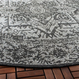 Safavieh Beach House Bhs139A Light Grey/Charcoal Rug.