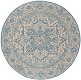 Safavieh Beach House Bhs139N Cream/Blue Rugs.