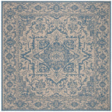 Safavieh Beach House Bhs139N Cream/Blue Rugs.