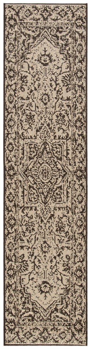 Safavieh Beach House Bhs139U Creme/Brown Rug.