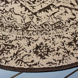 Safavieh Beach House Bhs139U Creme/Brown Rug.