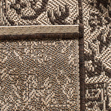 Safavieh Beach House Bhs139U Creme/Brown Rug.
