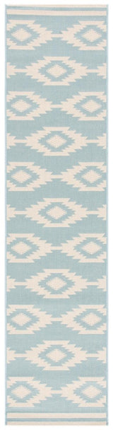 Safavieh Beach House Bhs171L Cream/Aqua Rugs.